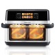 Rohnson Air Fryer με Διπλό Αποσπώμενο Κάδο 12lt Ασημί R-2882
